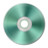 Light Green Metallic CD Icon